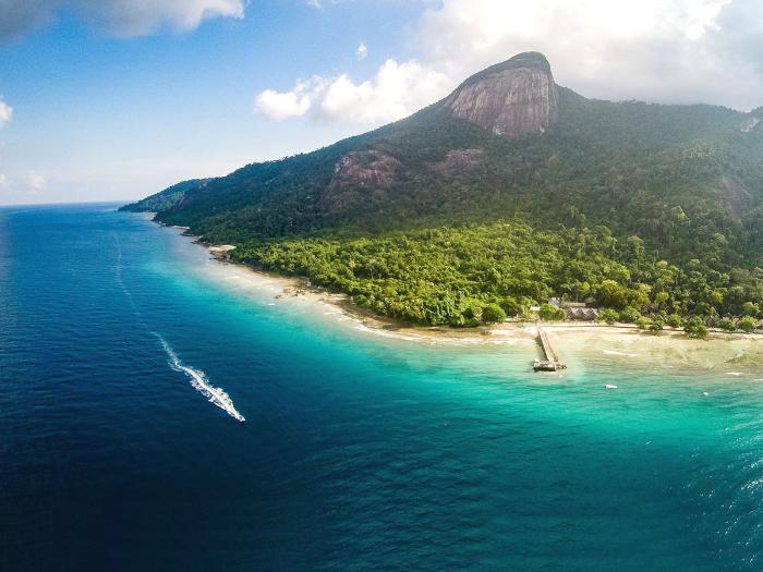 Tioman Island Aerial View